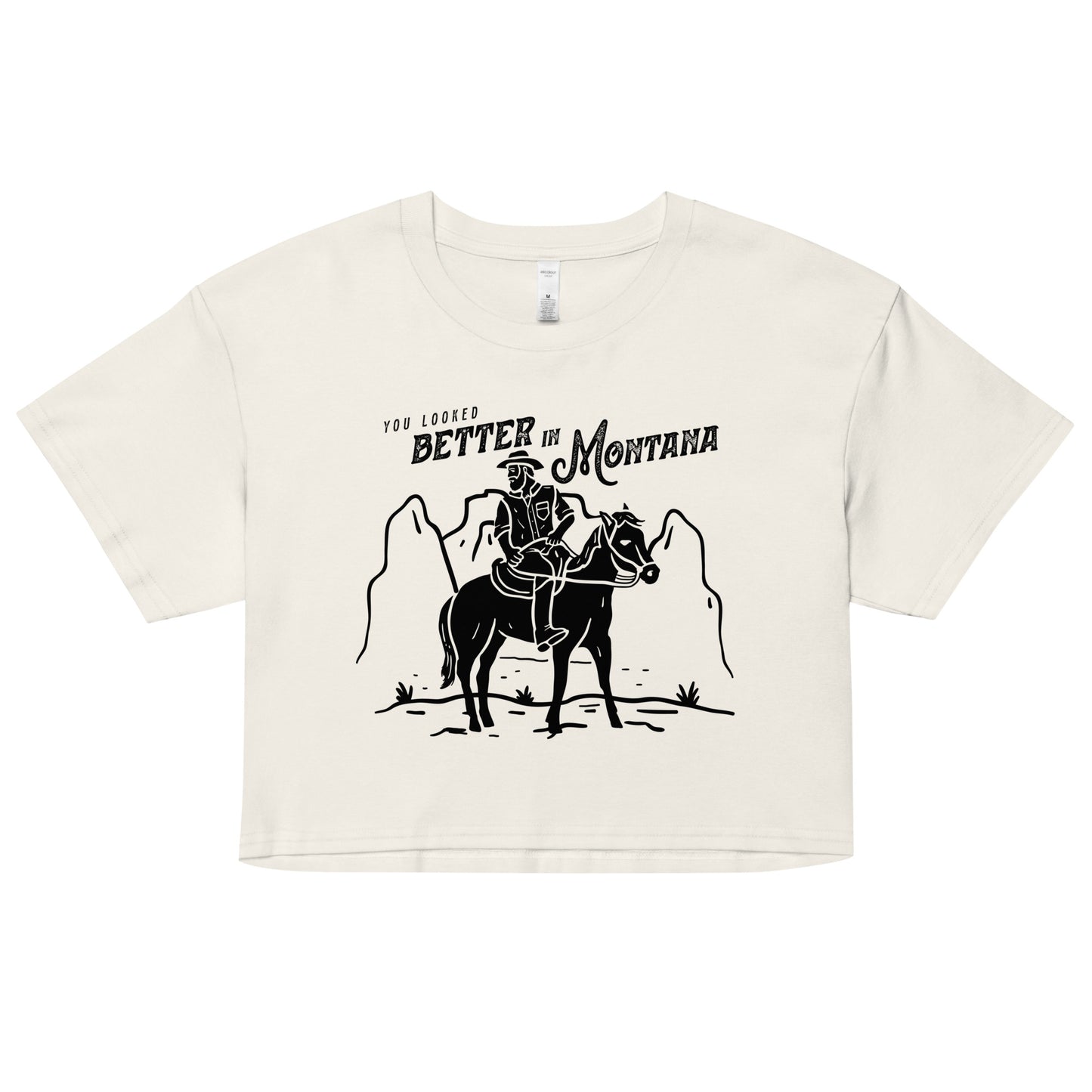The Montana Statement Crop Top