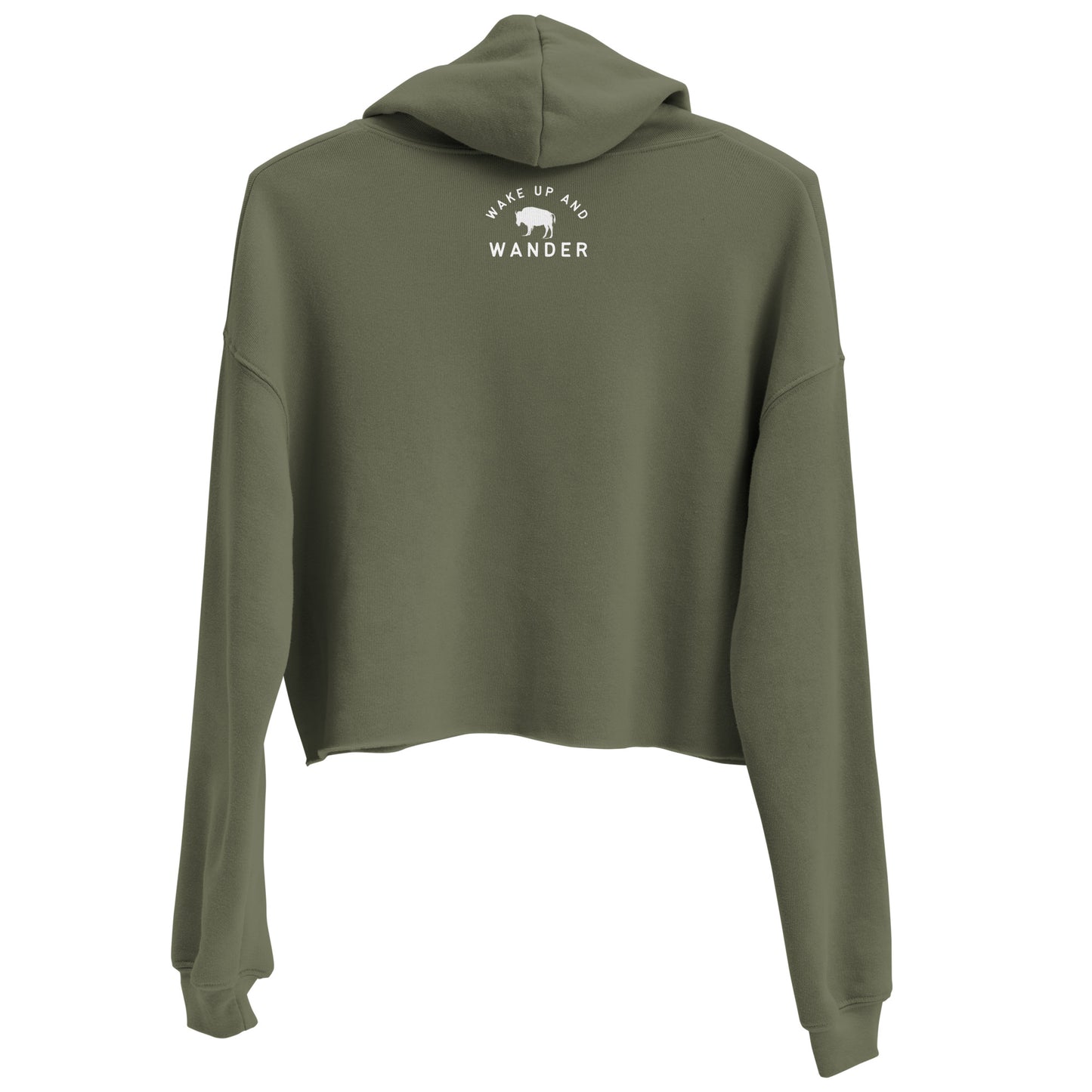 Better In Montana Crop Hoodie