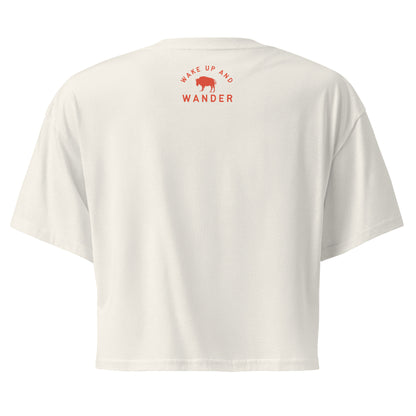 Going To The Sun Women’s Crop Top
