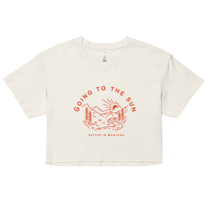 Going To The Sun Women’s Crop Top
