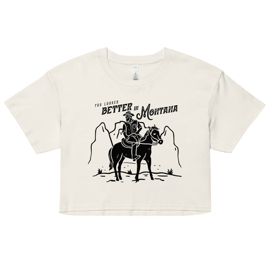 The Montana Statement Crop Top