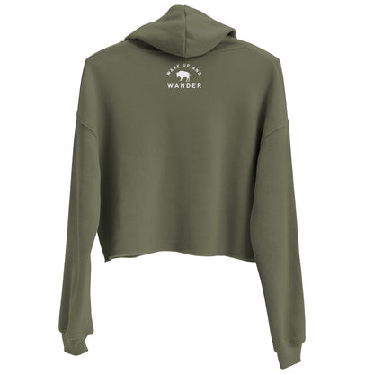 Better In Montana Crop Hoodie